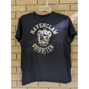 Blue Ravenclaw Quidditch Team Harry Potter T-Shirt Size: Large